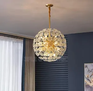Round Crystal Chandelier