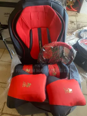 Foreign Seat Cover Red / Black