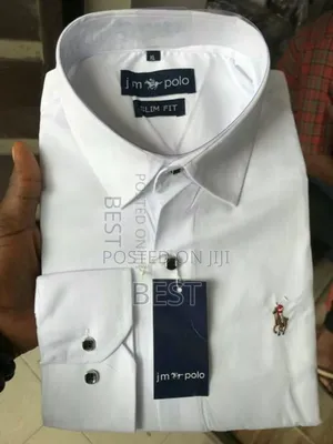 Top Quality Turkish Shirts With Black Solid Bottons