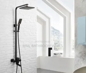 Black Surface Shower