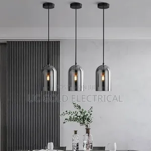 Modern Black Dropping Light