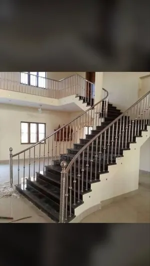Double Staircase Handrailings