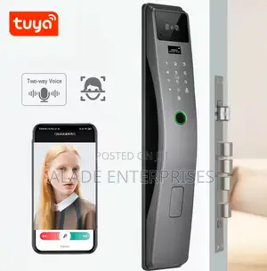 Tuya Face Recognition Smart Door Lock With Palm Unlock