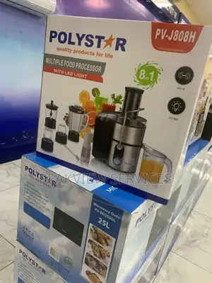 Upgrade Your Kitchen With the Polystar PV-J808H Food Process
