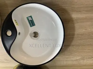 Black and White Counter Top Basin