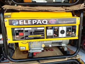 2.5kva Elepaq Petrol And Gas Generator Set.