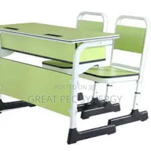Double Children Study Table and Chairs