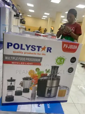100% Copper Motor! Get the Best Polystar Food Processor Now!