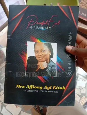 Brochure Printing for Burial and Company