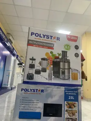 No More Stress in the Kitchen Polystar Food Processor Is Her