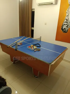 7ft Snooker Table With Table Tennis Board
