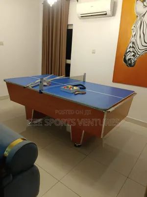 7ft Local Snooker With Table Tennis Board