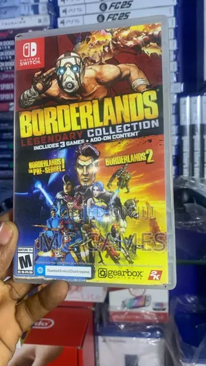 Borderlands Nintendo Game Card