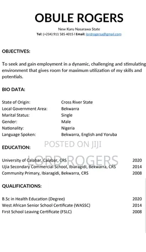 Logistics Transportation CV