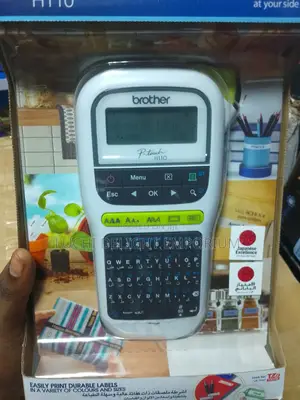 Brother Pt-H110 Portable P-Touch Label Maker With 9mm Tape
