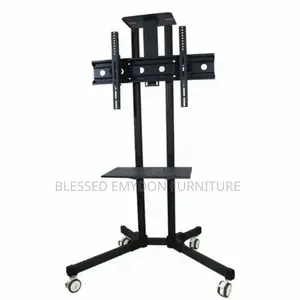 Mobile Tv Stand With Mount 32" - 65" - - BLACK