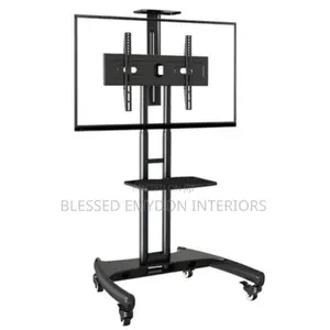 Versatile Mobile TV Cart 32"-70"