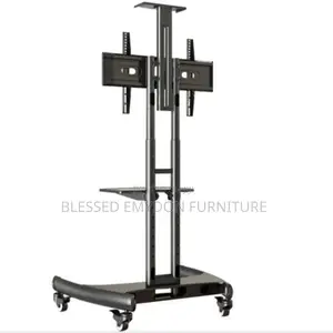 Versatile Mobile TV Cart 32"-70"