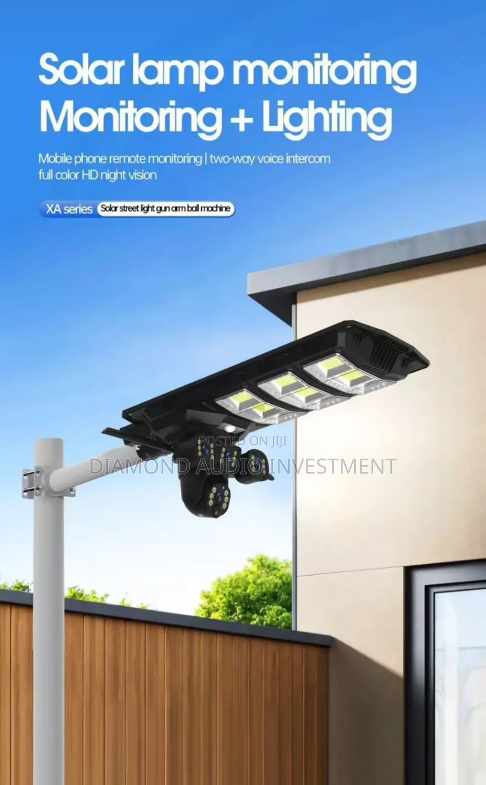 Ai Solar Camera + Lighting 2 in 1
