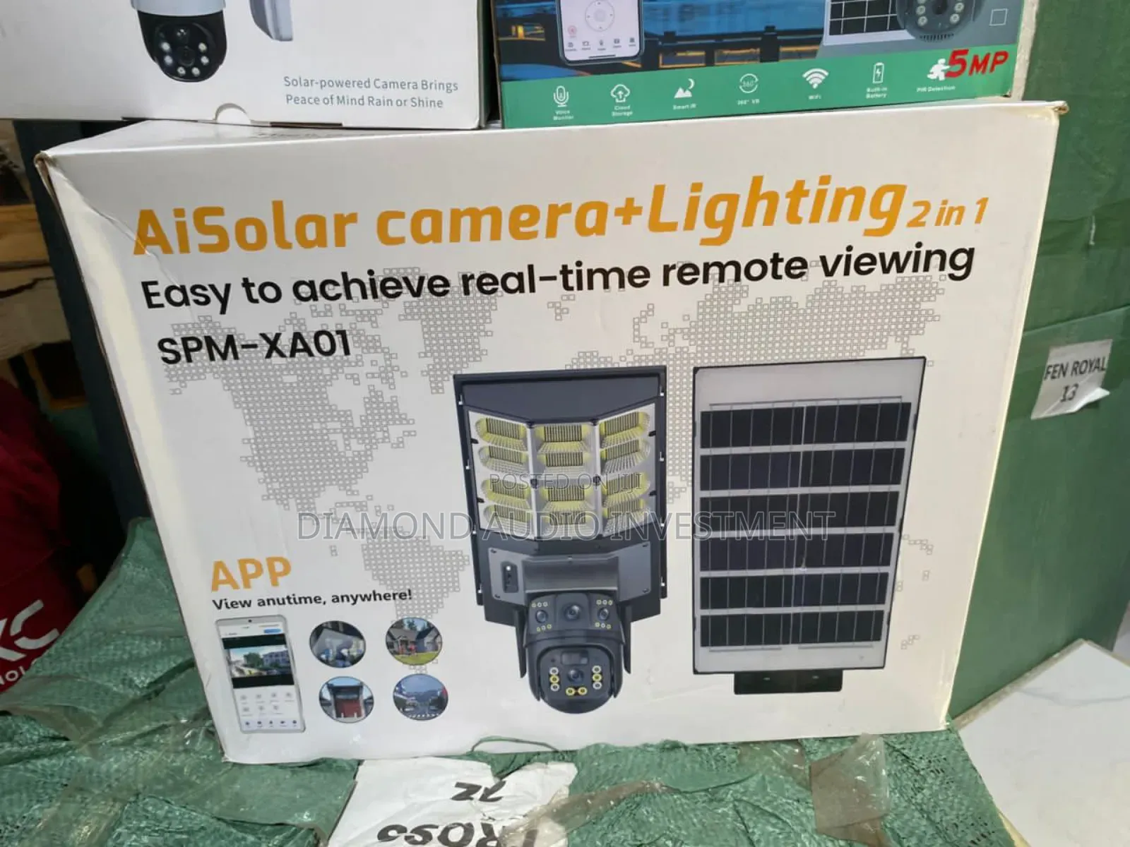 Ai Solar Camera+Lighting 2in1