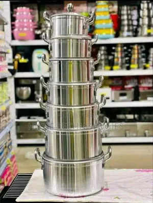 7 Set Aluminum Hoffner Pot Available