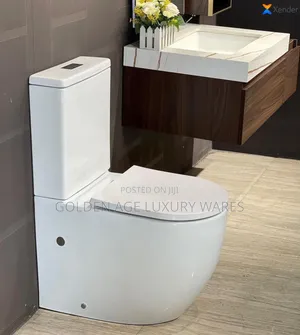 Executive White Toilet Seat (Round)