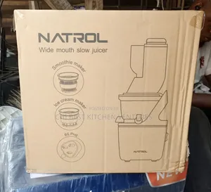 Natrol Slow Juicer With Smoothie Ice Cream Maker
