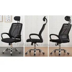 Swivel Office Chair With Headrest