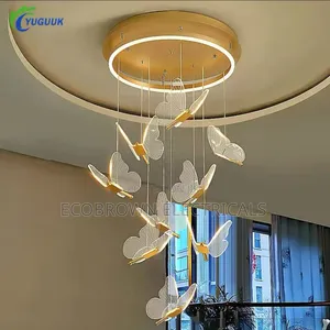 Staircase Barlin 9 Drop Chandelier Fitting