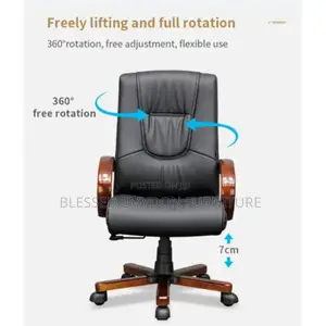 Executive Wooden Armrest Office Quality Chair
