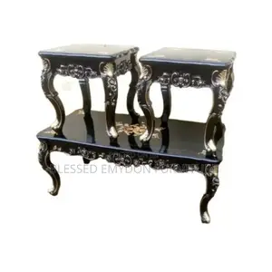 New Modern Living Room Royal Center Table With 2 Side Stools