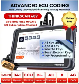 Thinkscan 689 Car Scanner Full System+Reset+Immo+Ecu Coding