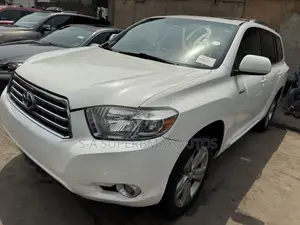 Toyota Highlander Limited 2008 White