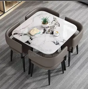Portable Marble Dining Table By4 .