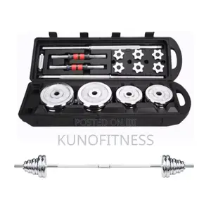 50kg Barbell and Dumbbell Weight Set.
