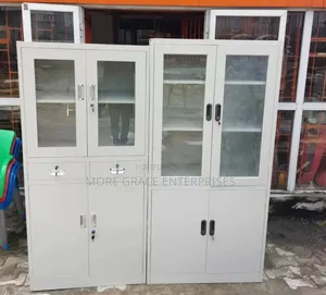Office Metal Cabinet With 2 Doors.