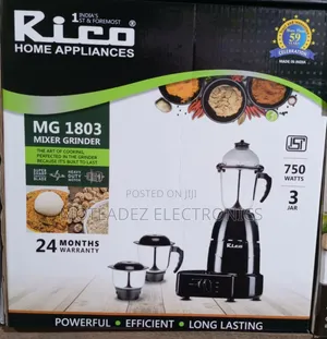 Rico 750w Multifunction Heavy Duty Mixer, Blender Grinder