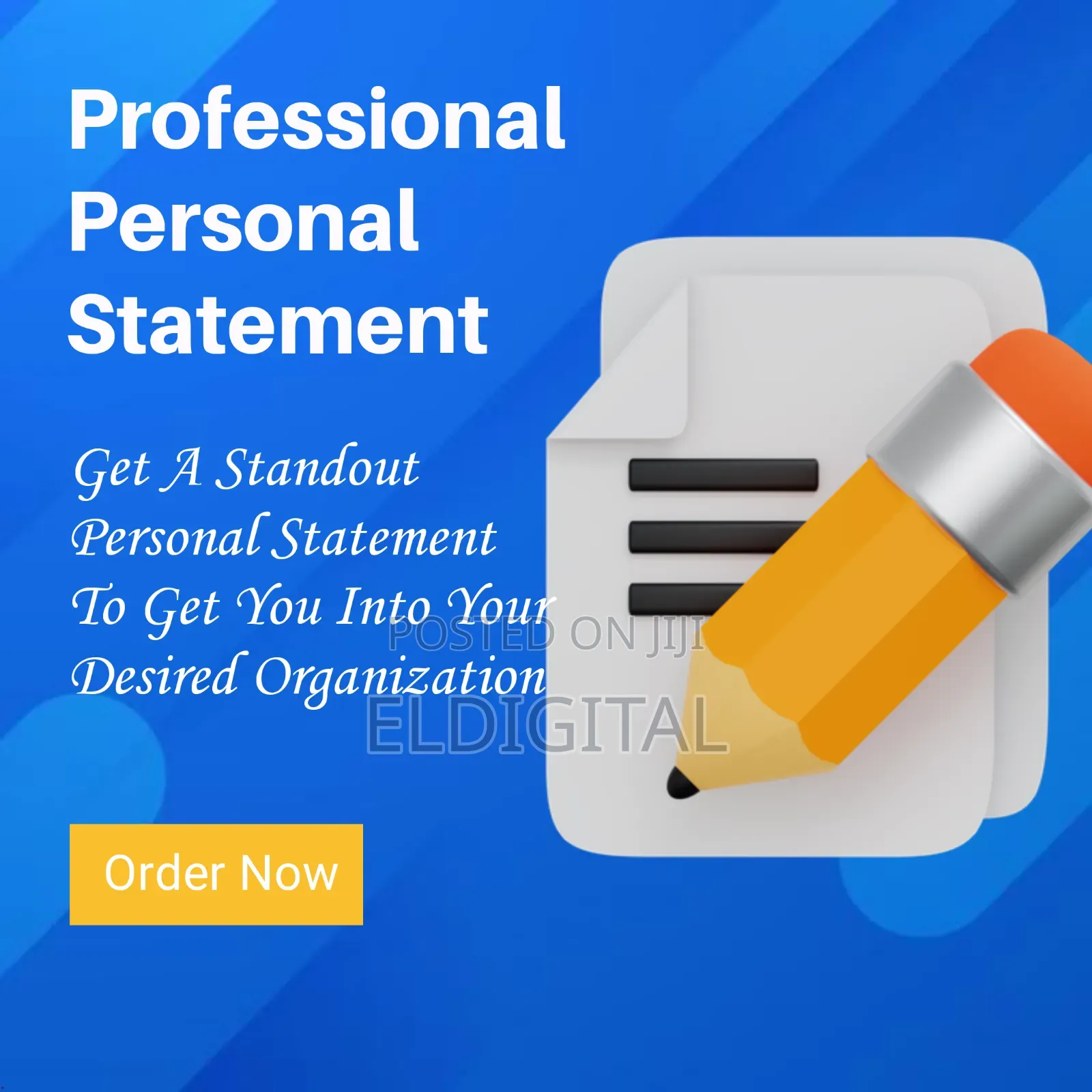 (All Statements!) Personal Statement Writing