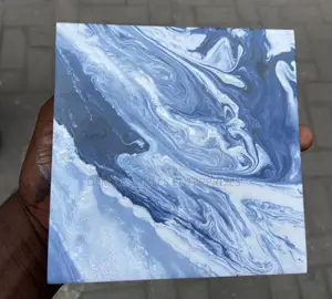 Blue and White Marble Tiles