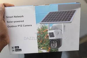 CCTV Camera With Solar Panel