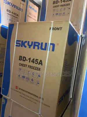 Skyrun BD-145A Chest Freezer - Powerful Cooling, Less Energy