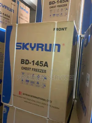 Skyrun 145L Freezer - Quiet, Efficient, and Reliable