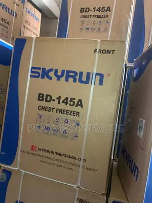 Eco-Friendly Skyrun BD-145A Chest Freezer - Save Energy.