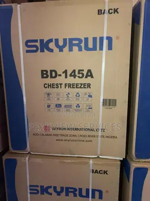 Skyrun 145L Chest Freezer - Perfect for Shops Restaurants