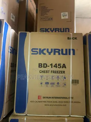 Fast Freeze Mode - Skyrun 145L Freezer for Ultimate Freshnes