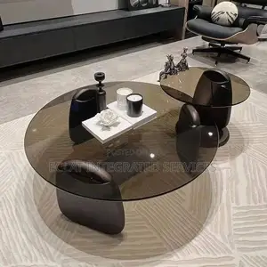 2in1 Glass Center Table
