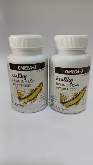 Aloe Forex Omega 3 Capsules for Brain and Health Awareness.
