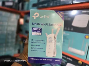 Tplink Re450 Mesh Wifi Extender Ac1750 Dual Band 1300 MBPS 5 GHZ
