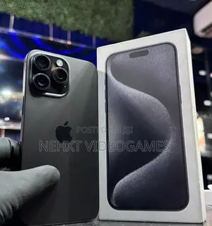 New Apple iPhone 15 256 GB Black