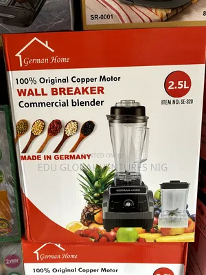 Germanhome 2.5litres Professional Blender With Dry Cup.